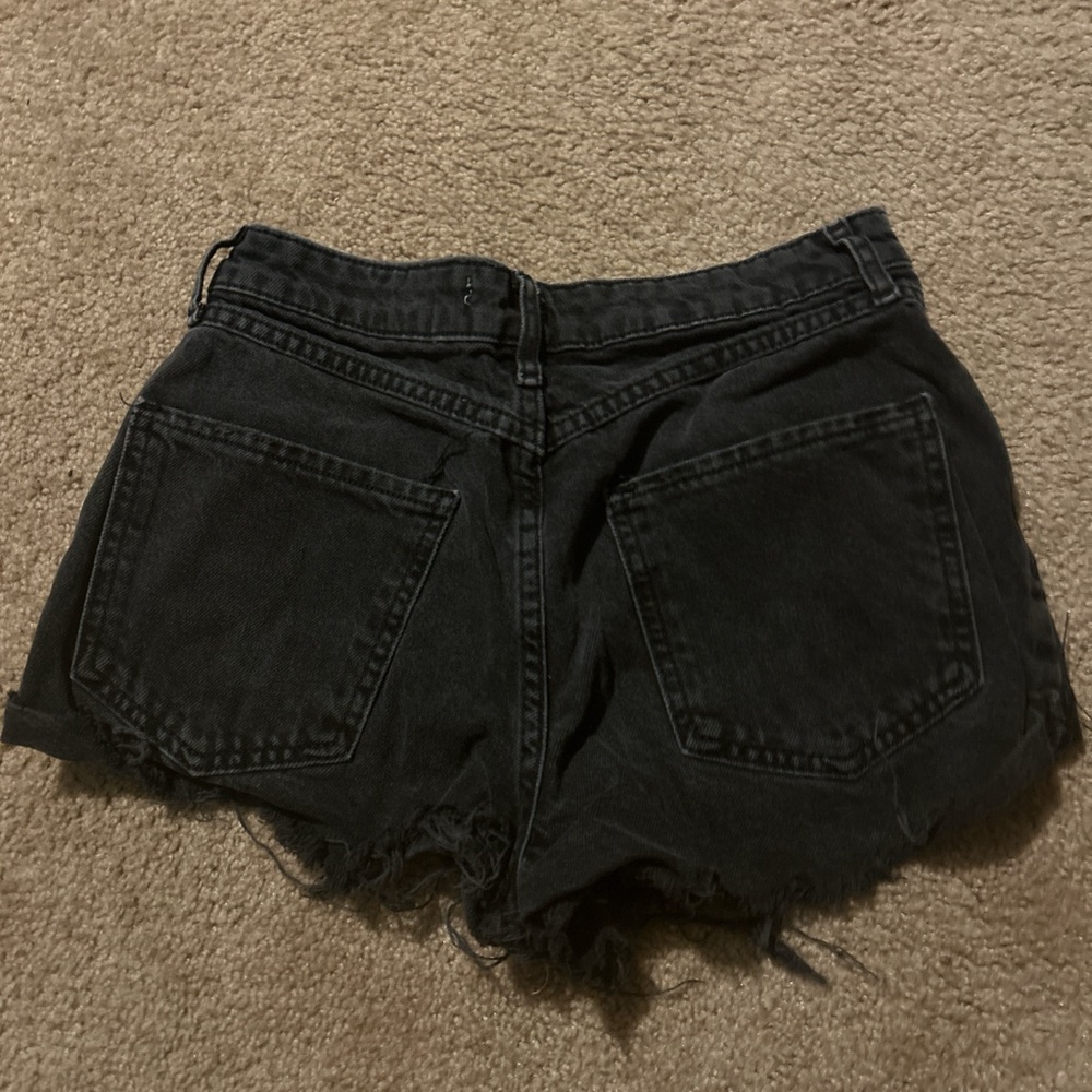 Forever 21 Black Jean Shorts